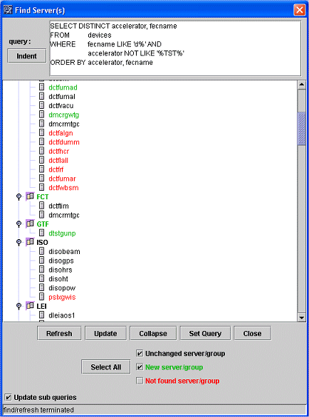 A server explorer overview